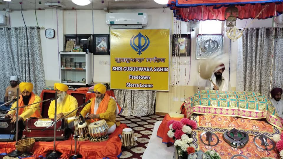 Shri Guru Dhara sahib , Freetown